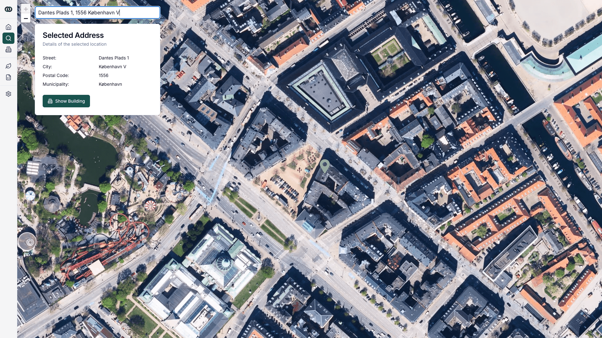 Financial reporting dashboard